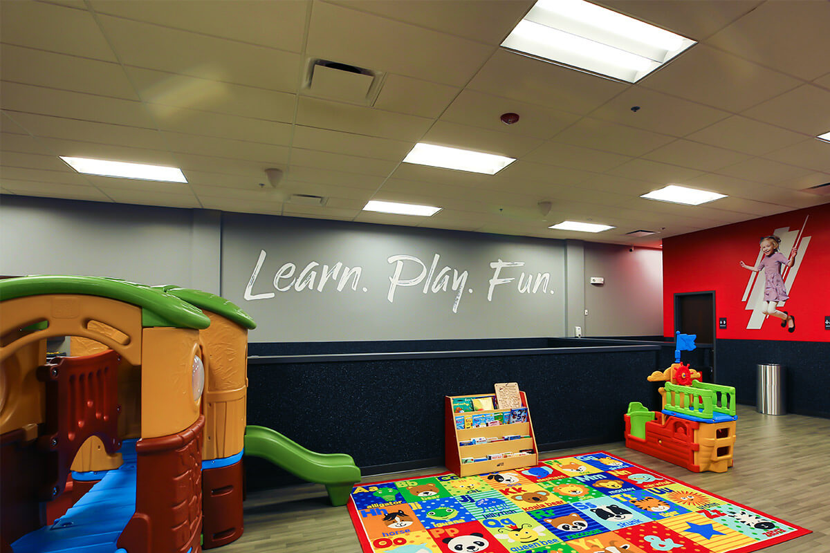 gym child care near me